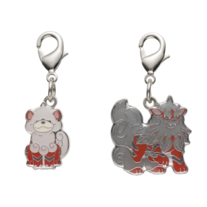 Llavero Hisuian Growlithe & Arcanine