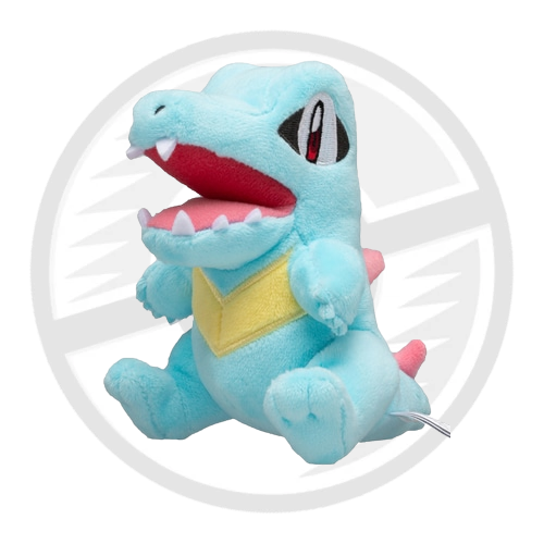 Peluche Totodile 7″ – Morbido Giocattolo Imbottito – Pokemon