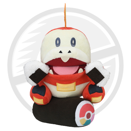 Peluche Pokémon Center Fuecoco Con Moschettone - 16,5 Cm - Portachiavi Ufficiale - 3