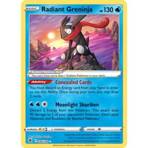 Radiant Greninja - 046/189 - Radiant Rare