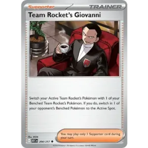 Team Rocket's Giovanni - 204/217 - Uncommon