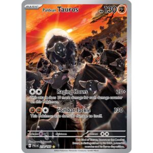 Paldean Tauros - 218/193 - Illustration Rare