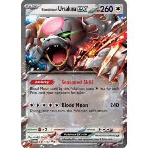 Bloodmoon Ursaluna ex - 141/167 - Ultra Rare