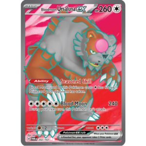 Bloodmoon Ursaluna ex - 202/167 - Full Art Secret Rare