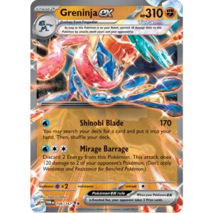 Greninja ex - 106/167 - Ultra Rare