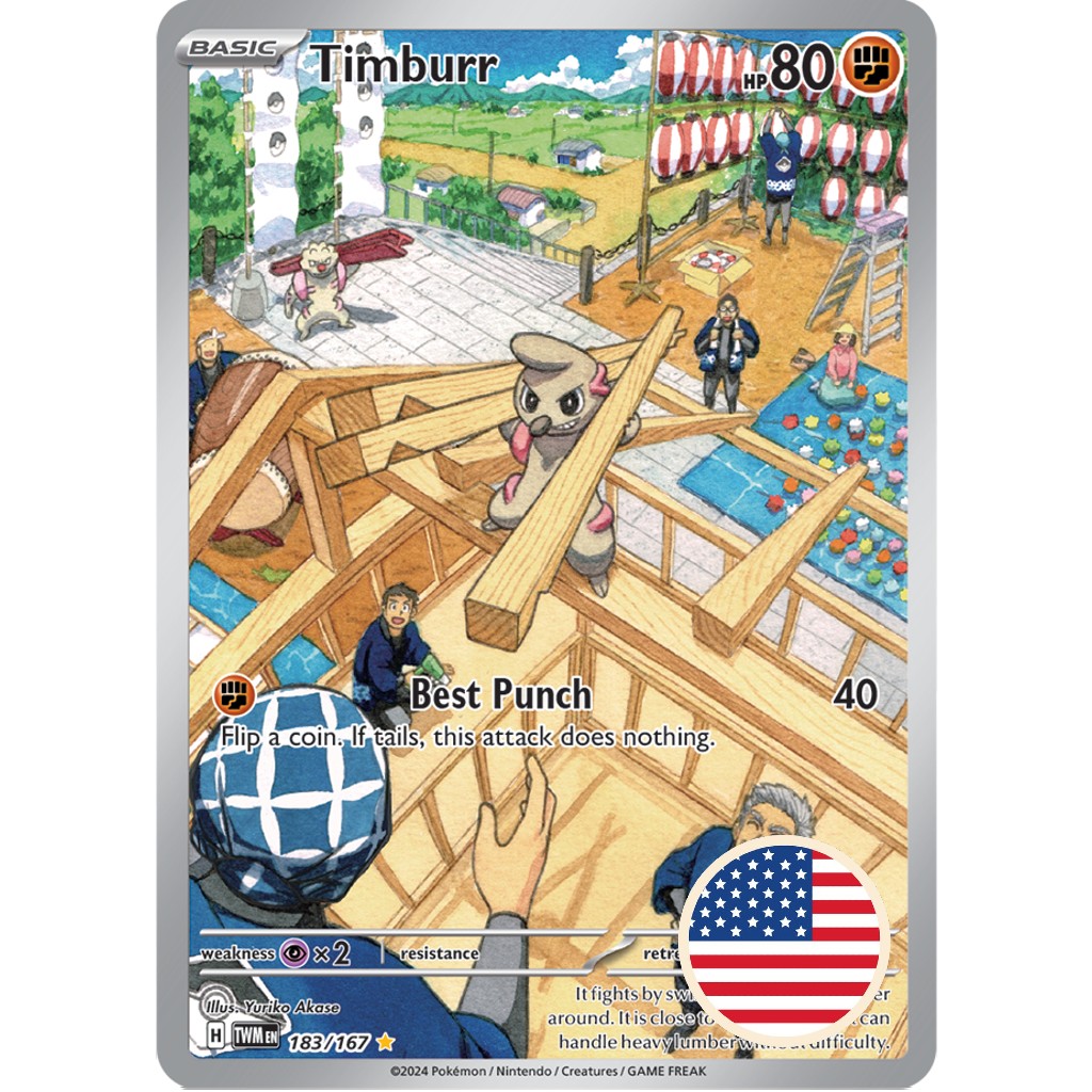 Timburr – 183/167 – Illustration Rare – IRGamers Club