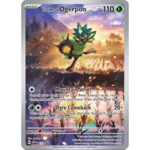 Teal Mask Ogerpon - SVP123 - Illustration Rare Promo