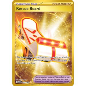 Rescue Board - 225/167 - Gold Secret Rare