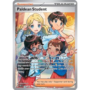 Paldean Student - 230/091 - Illustration Rare