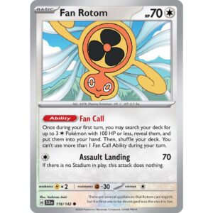 Fan Rotom - 118/142 - Common