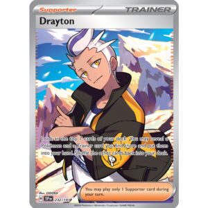 Drayton - 232/191 - Full Art Secret Rare