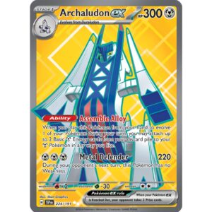 Archaludon ex - 224/191 - Full Art Secret Rare