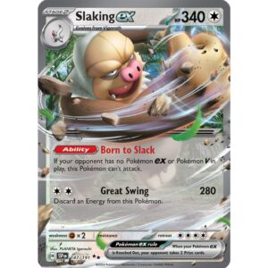 Slaking ex - 147/191 - Ultra Rare
