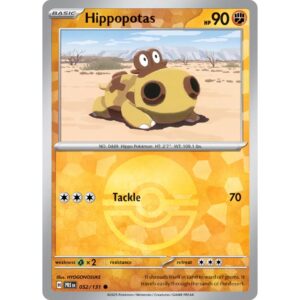 Hippopotas (Poke Ball Pattern) – 052/131 – Common