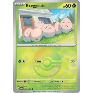 Exeggcute (Poke Ball Pattern) - 001/131 - Common
