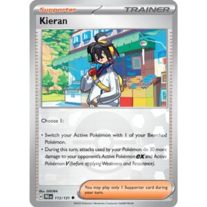 Kieran (Poke Ball Pattern) - 113/131 - Uncommon