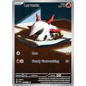 Larvesta - 196/191 - Illustration Rare