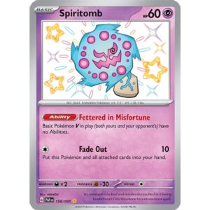 Spiritomb - 158/091 - Shiny Rare