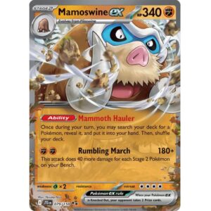 Mamoswine ex - 079/159 - Ultra Rare