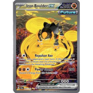 Iron Boulder ex - 207/162 - Special Illustration Rare