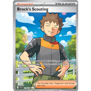 Brock's Scouting - 179/159 - Full Art Secret Rare