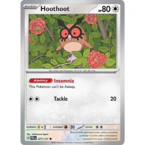 Hoothoot - 077/131 - Common