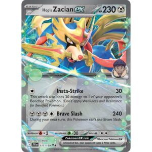 Hop's Zacian ex - 111/159 - Ultra Rare