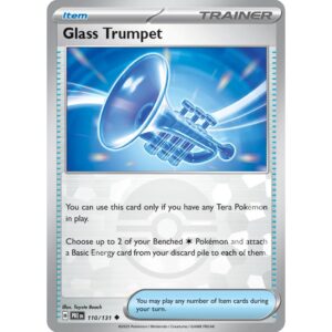 Glass Trumpet - (Poke Ball Pattern) - 110/131 - Uncommon