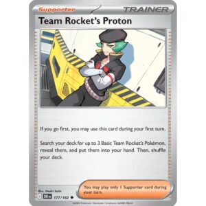 Team Rocket's Proton - 177/182 - Uncommon