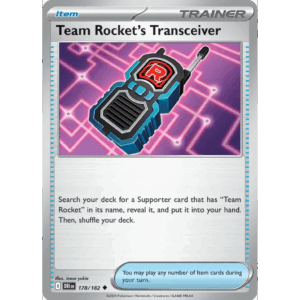 Team Rocket's Transceiver - 178/182 - Uncommon