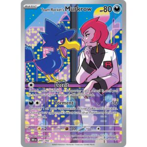 Team Rocket's Murkrow - 200/182 - Illustration Rare