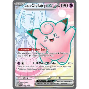 Lillie's Clefairy ex - 173/159 - Full Art Ultra Rare