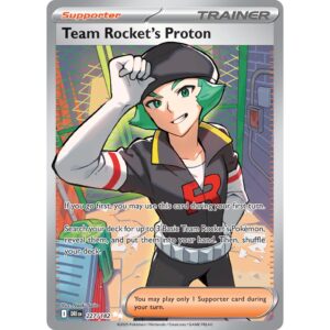 Team Rocket's Proton - 227/182 -  Full Art Ultra Rare