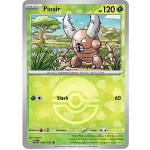 Pinsir - (Poke Ball Pattern) - 003/131 - Common