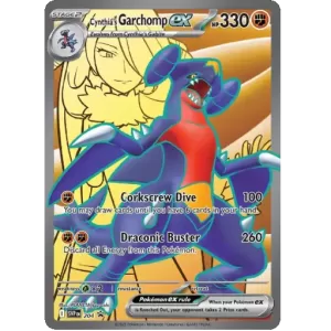 Cynthia’s Garchomp ex – SVP204 – Full Art Promo Rare