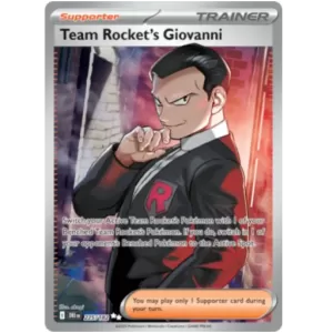 Team Rocket's Giovanni - 225/182 -  Full Art Ultra Rare