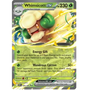 Whimsicott ex - 005/086 - Ultra Rare