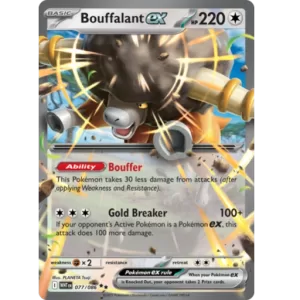 Bouffalant ex - 077/086 - Ultra Rare