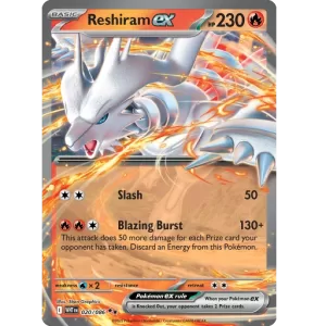 Reshiram ex - 020/086 - Ultra Rare
