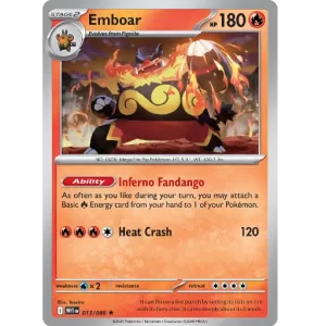 Emboar - 013/086 - Rare