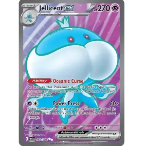 Jellicent ex - 160/086 - Full Art Ultra Rare