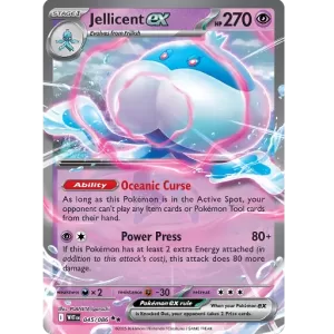 Jellicent ex - 045/086 - Double Rare
