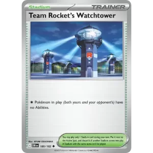 Team Rocket's Watchtower - 180/182 - Uncommon