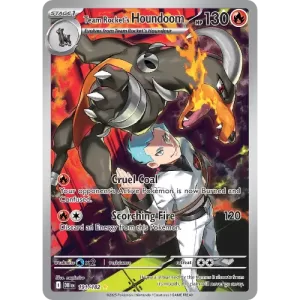 Team Rocket's Houndoom - 191/182 - Illustration Rare