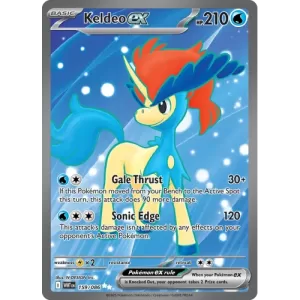 Keldeo ex - 159/086 - Full Art Ultra Rare