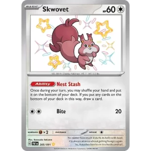 Skwovet - 205/091 - Shiny Rare