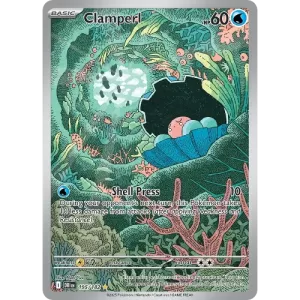 Clamperl - 195/182 - Illustration Rare