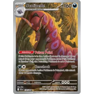 Scolipede - 134/086 - Illustration Rare