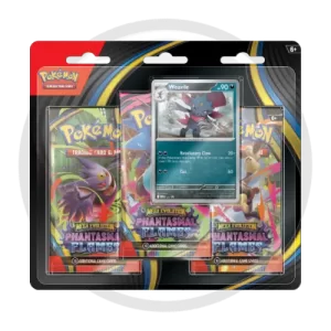 ME02: Phantasmal Flames 3-Pack Blister (Weavile)