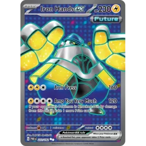 Iron Hands ex - 223/182 - Full Art Secret Rare